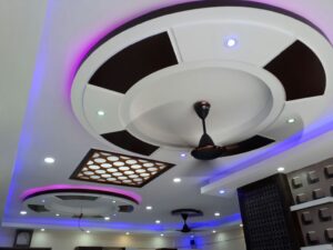 Round Shaped False Ceiling Design