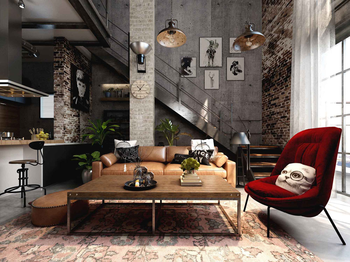 Industrial-Styled-Interior-Trend